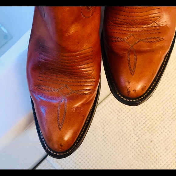 Justin Boots Style 7 4578 RN 7 4579 size 4 1/2C Youth Cowgirl Boots 4.5 - Picture 7 of 12